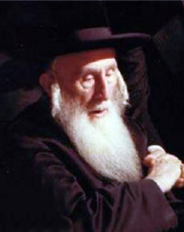 Picture of Rabbi Yisroel Spiro (Bluzhover Rebbe).