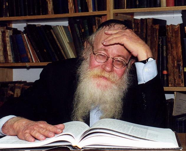 Picture of Rabbi Adin Steinsaltz.