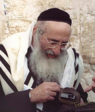 Picture of Rabbi Moshe Wolfson.